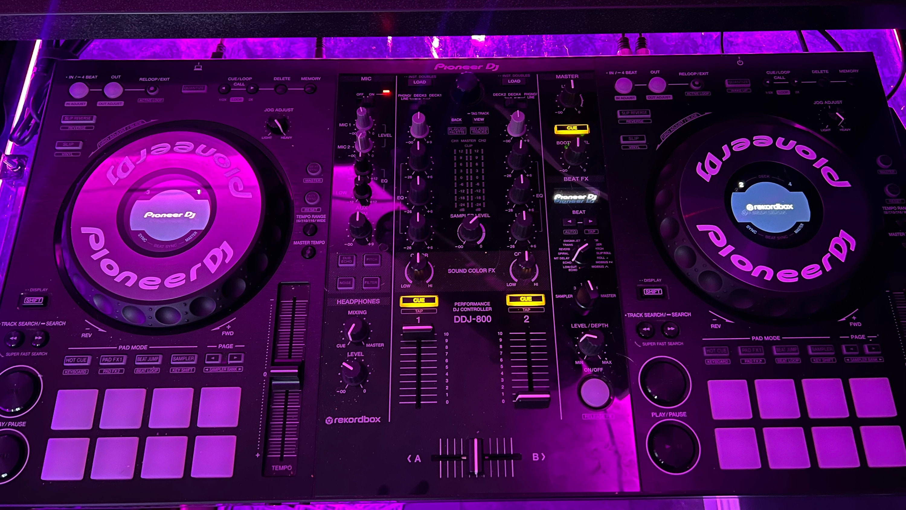 Pioneer DJ DDJ 800 400 FLX10 DDJ 1000 Full Size Jog Wheel Decal