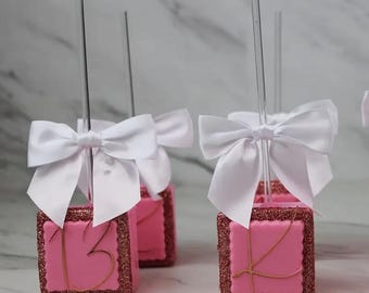 Acrylic Lollipop Sticks | Transparent Reusable Sticks for Weddings, Halloween, Christmas, Party Supplies, DIY Craft Sticks and More
