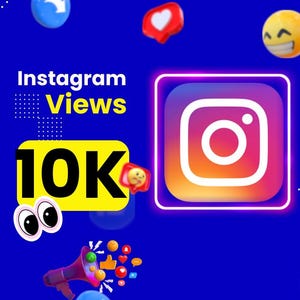 10K Instagram Views Boost | Reels Views Growth Service | 10000 Insta Video Views Organic Promotion | Social Media Marketing