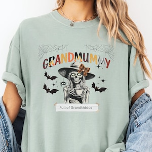 Grandma Zombie T-Shirt: Comfort Colors Halloween Summerween Tee