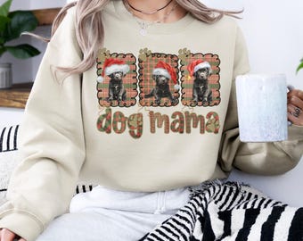 Black Lab Gildan 18000 Sweatshirt, Dog Mom Gift, Black Labrador Shirt, Winter Crewneck, Labrador Retriever Sweatshirt,  Winter Wear Crewneck