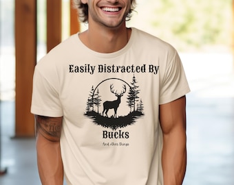 Bucks Graphic Tee: Unisex Cotton Deer Hunting Shirt