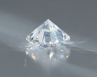 Diamant rond de 0,20 à 3,00 carats de culture D-E-F VSS2 - VS1 Diamant solitaire, cadeau pour diamant, diamant de couleur blanche, diamant en vrac de laboratoire.