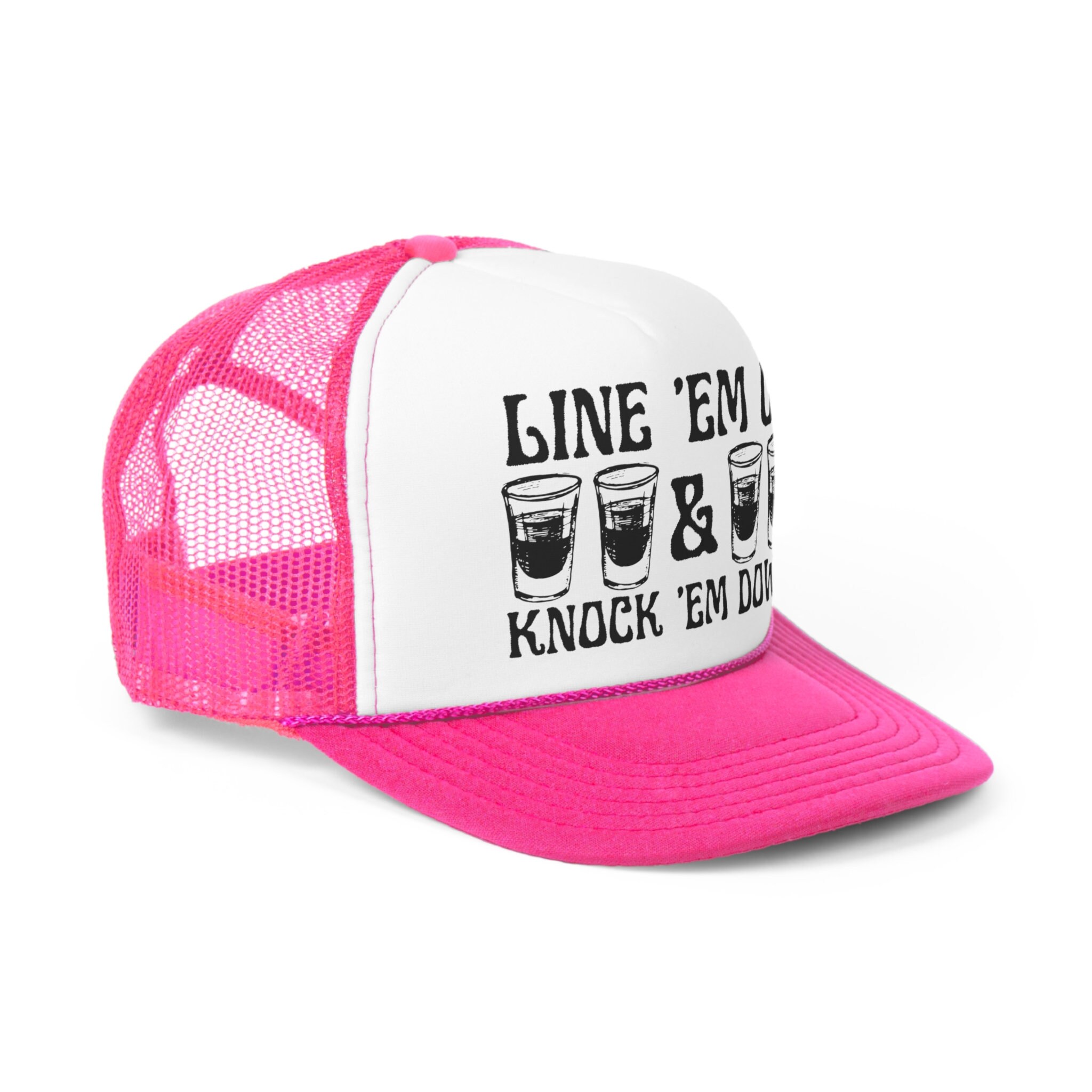 Whiskey Glasses Trucker Hat: Morgan Wallen Tour Merch Still 