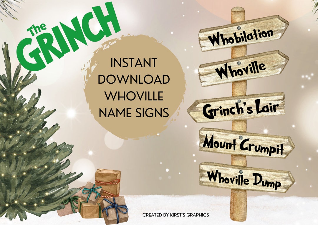 Grinch Christmas Grinchmas Whoville Mount Crumpit PNG Download Only ...