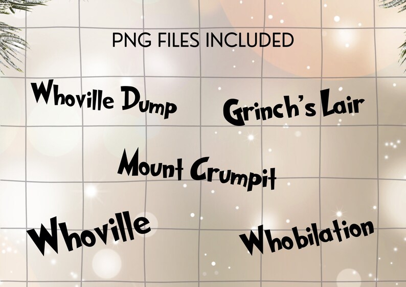 Grinch Christmas Grinchmas Whoville Mount Crumpit PNG Download Only ...