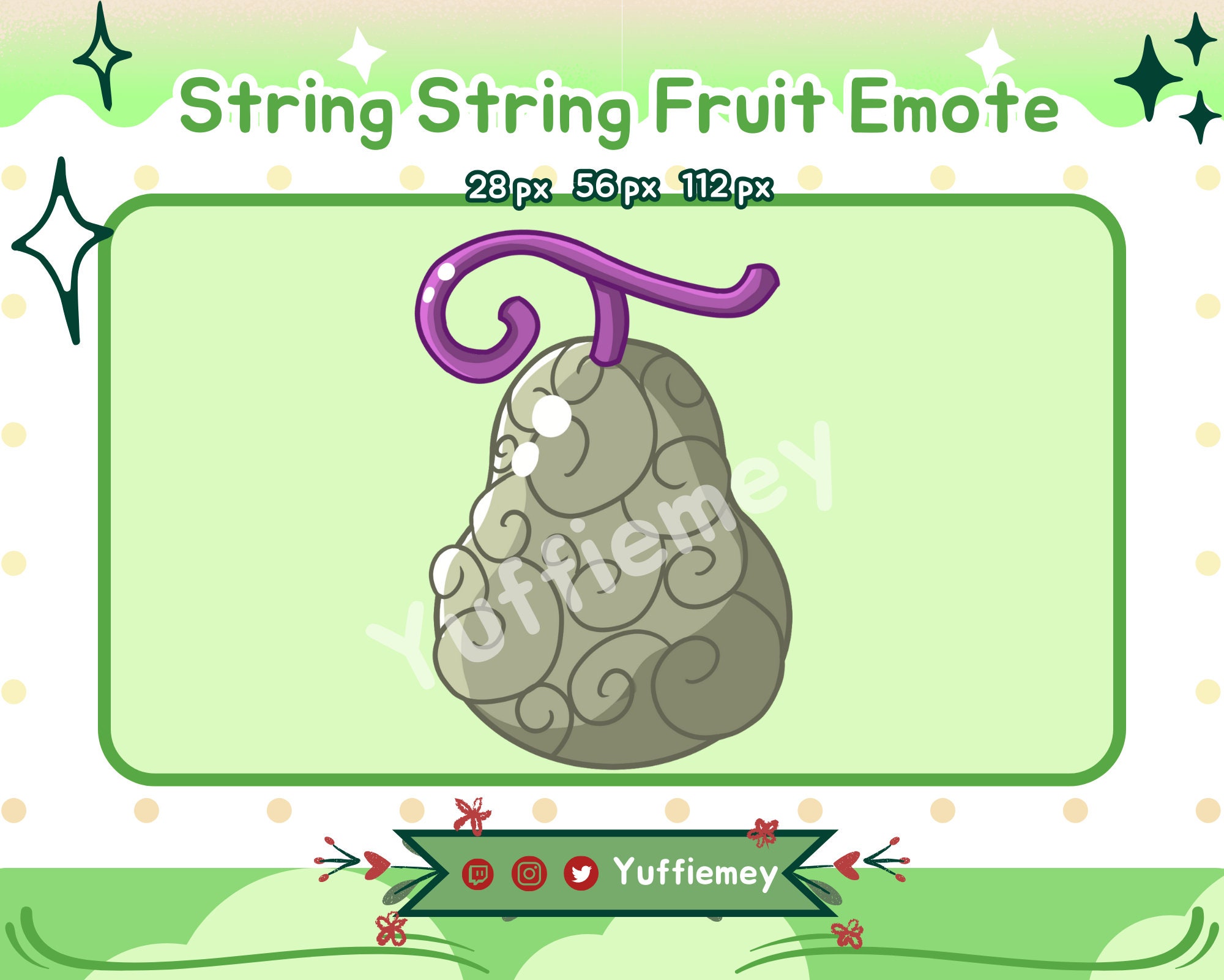 One Piece Devil Fruit Ito Ito no Mi String-String Fruit,Weapon & Props