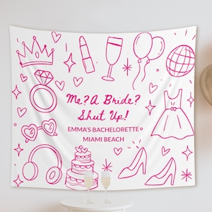 Custom Bachelorette Party Banner: Princess Bride Theme