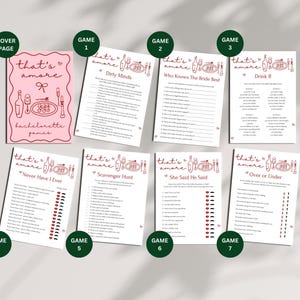 Thats Amore Bachelorette Games: tema italiano (download digitale) immagine 2