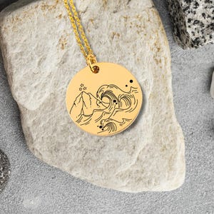 Valkyrie Book Necklace: Acheron Jewelry, Fantasy Gift image 8