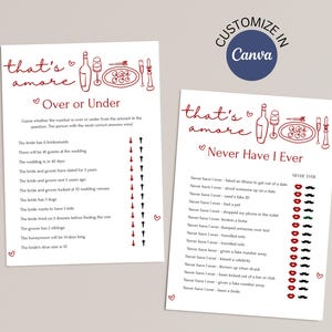 Thats Amore Bachelorette Games: tema italiano (download digitale) immagine 4