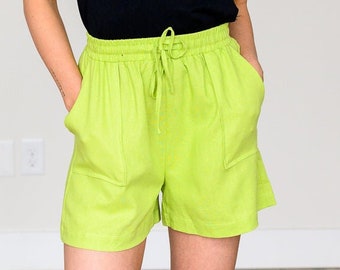 Ray of Sunshine Linen Shorts