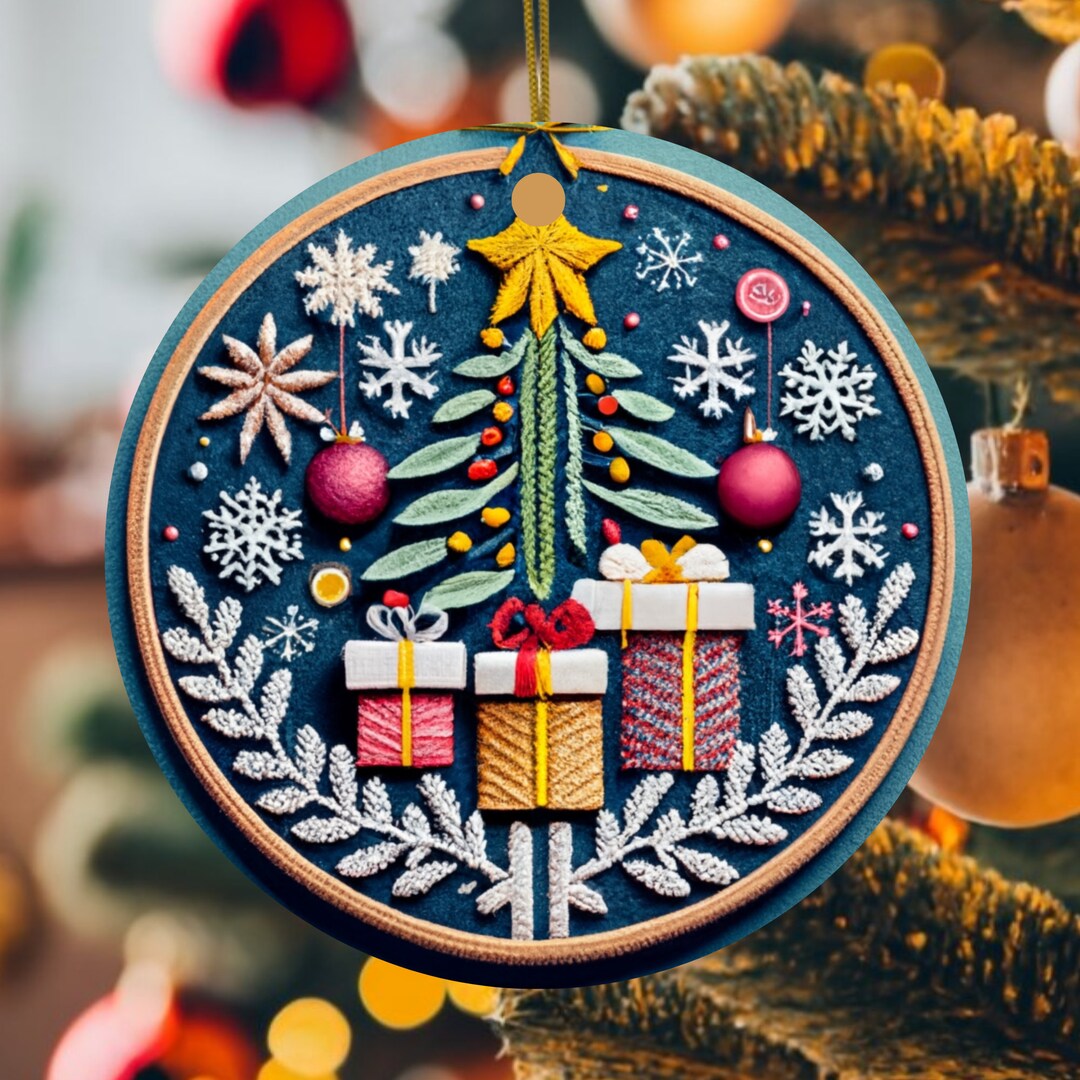 Merry Christmas Ornament, Christmas Holiday Decorating, Best Christmas