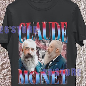 Chemise CLAUDE MONET, t-shirt Claude Monet, sweat-shirt Claude Monet, produits dérivés Claude Monet, amoureux de Claude Monet