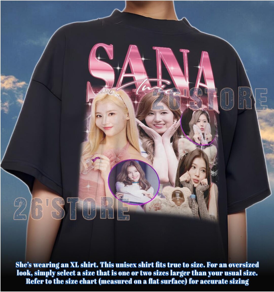 SANA TWICE Shirt, SANA Shirt, Sana Comfort Colors Shirt, Sana Kpop