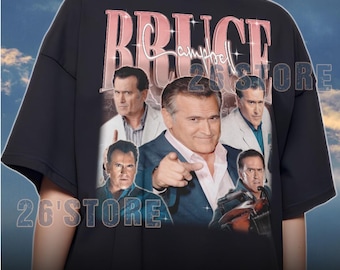 BRUCE CAMPBELL Shirt, Bruce Campbell Comfort Colors Shirt, Bruce Campbell Sweatshirt, Bruce Campbell Merch, Bruce Campbell Lover Shirt