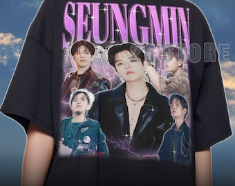 SEUNGMIN Shirt, Seungmin Stray Kids Shirt, Seungmin Sweatshirt, Seungmin Merch, Seungmin Lover Shirt, Skz Shirt