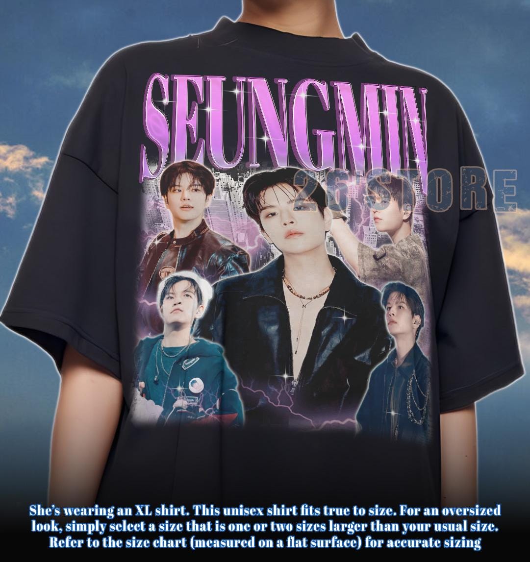 SEUNGMIN Shirt, Seungmin Stray Kids Shirt, Seungmin