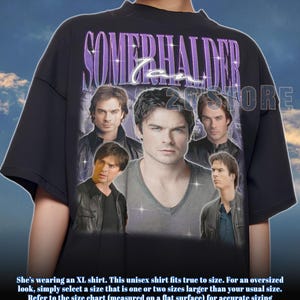 IAN SOMERHALDER Shirt, Ian Somerhalder Tshirt, Ian Somerhalder Sweatshirt, Ian Somerhalder Merch, Ian Somerhalder Lover Shirt