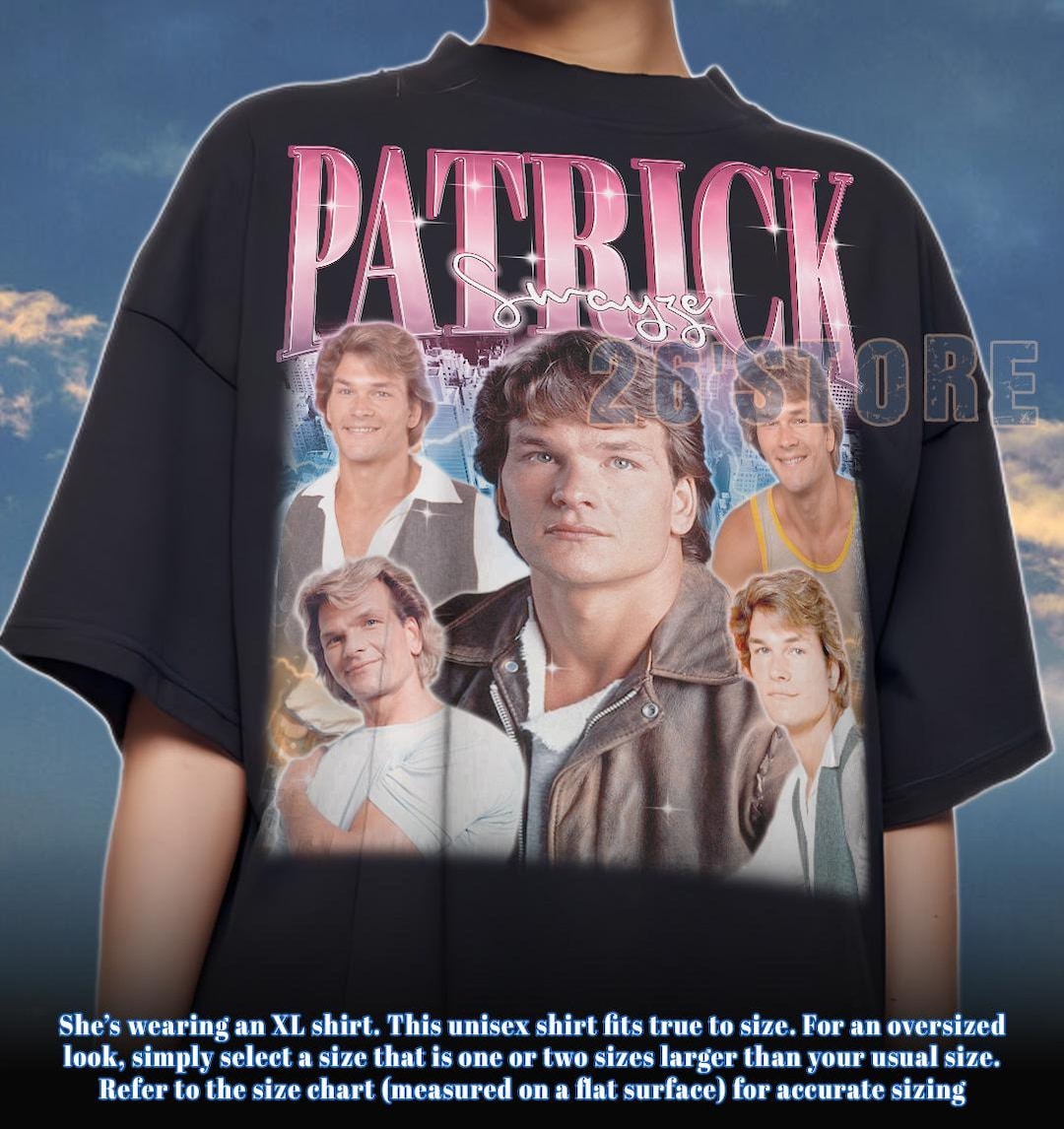 PATRICK SWAYZE Shirt, Patrick Swayze Tshirt, Patrick Swayze Sweatshirt ...