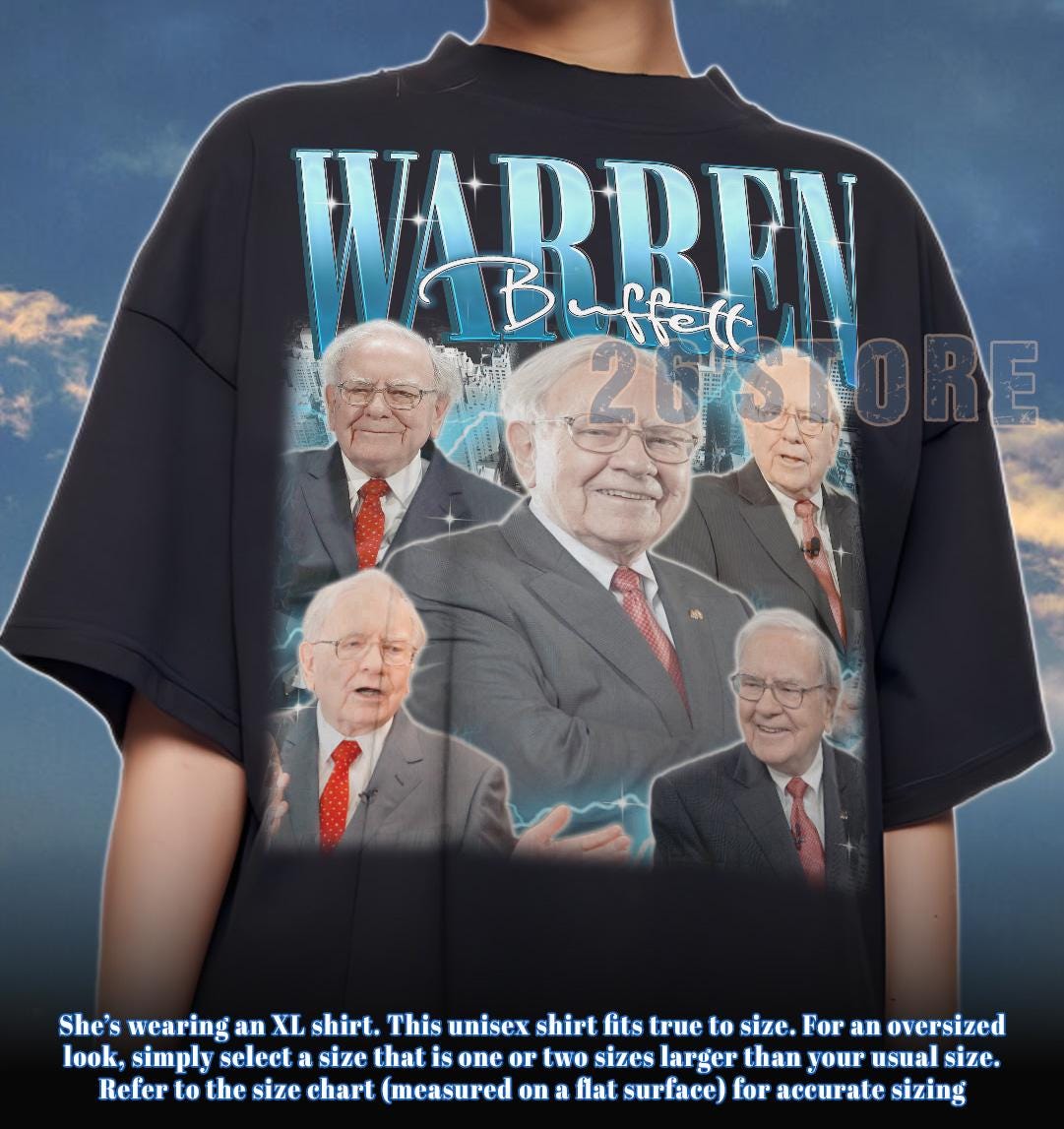 ウォーレンバフェット Tシャツ XL ウォーレン・バフェット シャツ、ウォーレン・バフェット Tシャツ