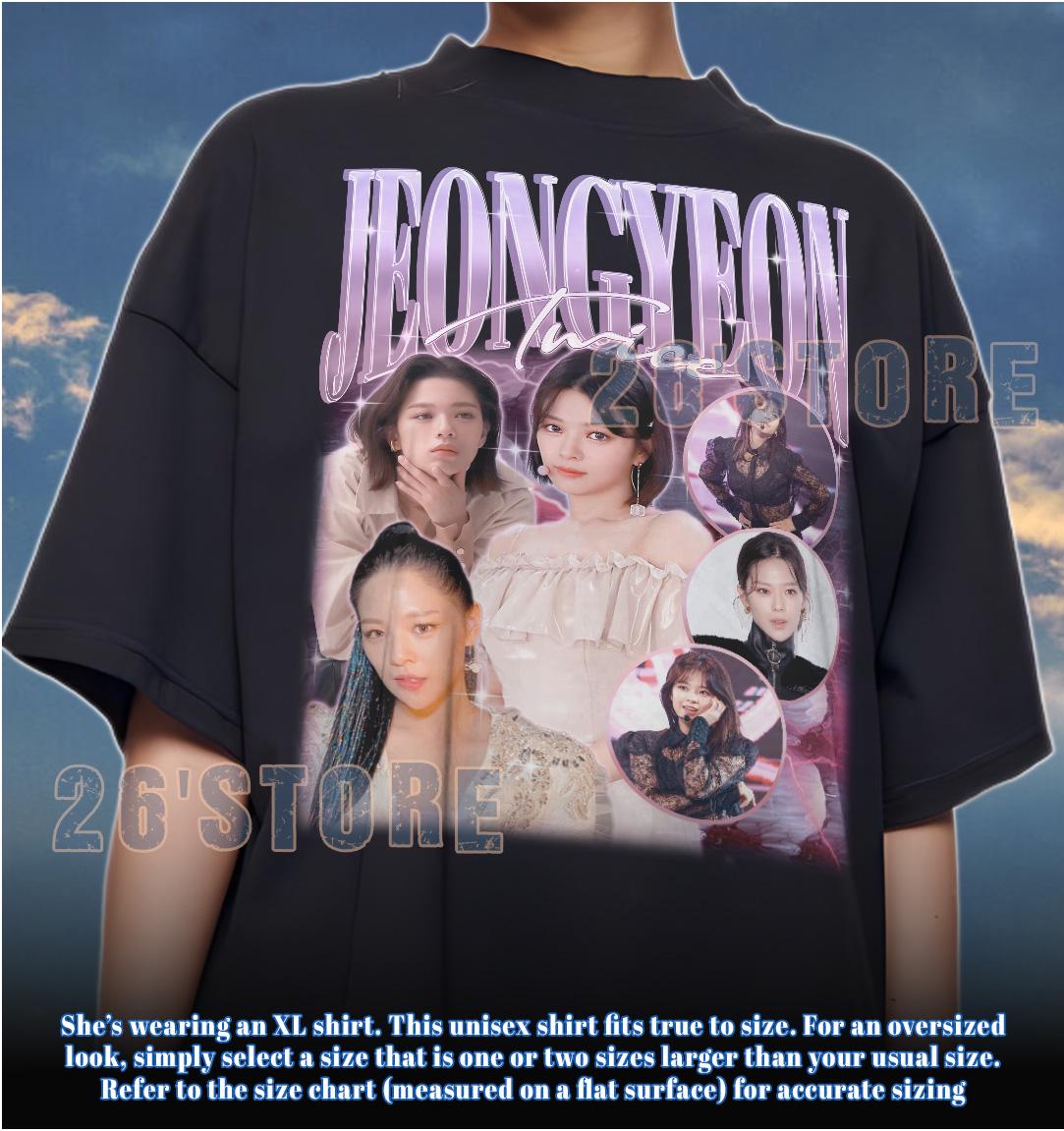 TWICE ジョンヨンTシャツ、ジョンヨンTシャツ、ユ・ジョンヨンTシャツ