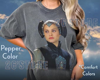 PADME AMIDALA Shirt, Padme Amidala Comfort Colors Shirt, Padme Amidala Sweatshirt, Padme Amidala Merch, Padme Amidala Lover Shirt