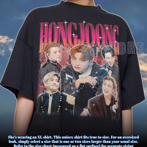 HONGJOONG Shirt, Hongjoong Ateez Tshirt, Hongjoong Kpop Shirt, Hongjoong Sweatshirt, Hongjoong Merch, Hongjoong Lover Shirt
