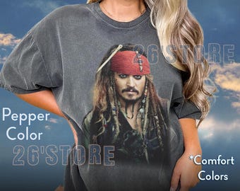 Captain Jack Sparrow Shirt, JACK SPARROW Shirt, Jack Sparrow Comfort Colors Shirt, Jack Sparrow Sweatshirt, Jack Sparrow Merch