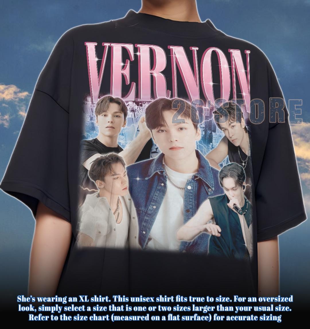 Vernon Seventeen Shirt, Vernon Seventeen Kpop Tshirt, Vernon