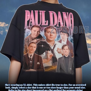 PAUL DANO Shirt, Paul Dano Tshirt, Paul Dano Sweatshirt, Paul Dano Merch, Paul Dano Lover Shirt