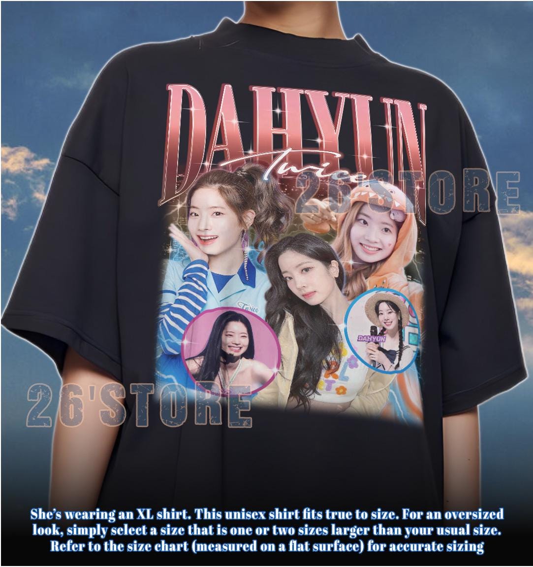 DAHYUN Twice Shirt, Dahyun Shirt, Dahyun Comfort Colors Shirt