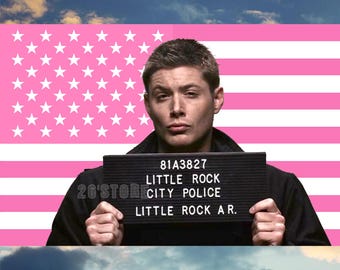 DEAN WINCHESTER Flag, Dean Winchester American flag, Dean Winchester Bedroom Decor