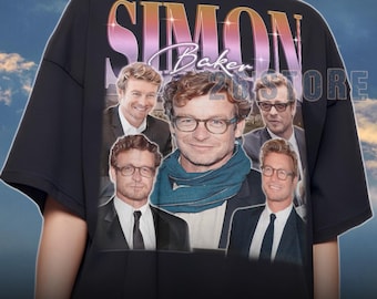 SIMON BAKER Shirt, Simon Baker Tshirt, Simon Baker Sweatshirt, Simon Baker Merch, Simon Baker Lover Shirt