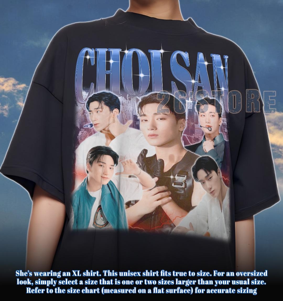 CHOI SAN Shirt, Choi San Tshirt, Choi San Kpop Shirt, Choi San ...