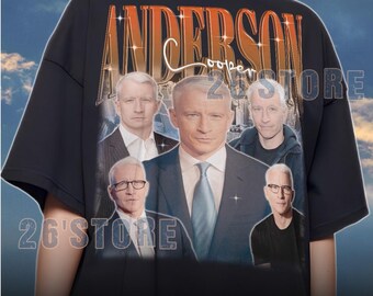 ANDERSON COOPER Shirt, Anderson Cooper Comfort Colors Shirt, Anderson Cooper Sweatshirt, Anderson Cooper Merch, Anderson Cooper Lover  Shirt