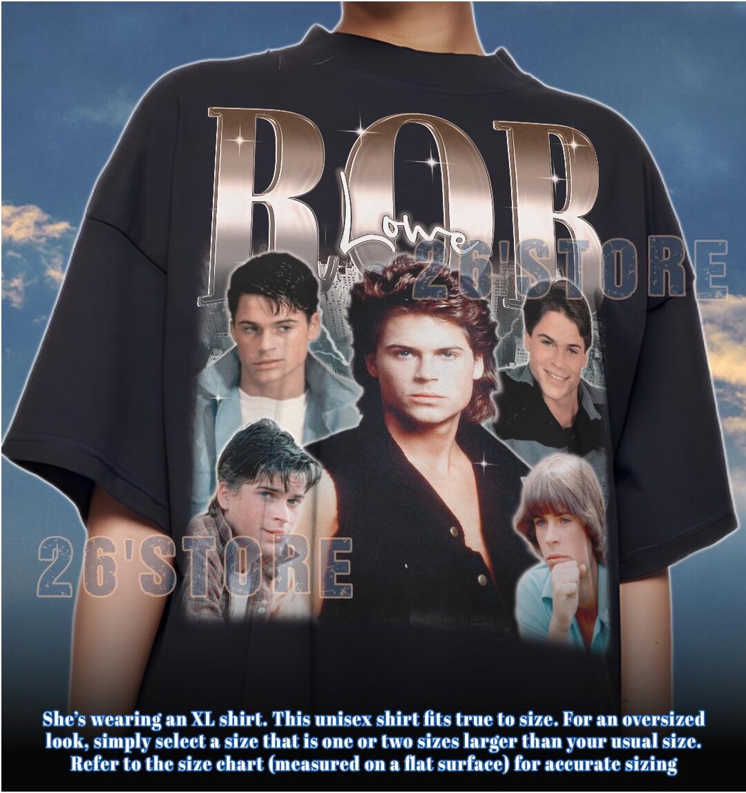 Rob Merch ROB LOWE Shirt, Rob Lowe Comfort Colors Shirt, Rob Lowe Sweatshirt, Rob ...