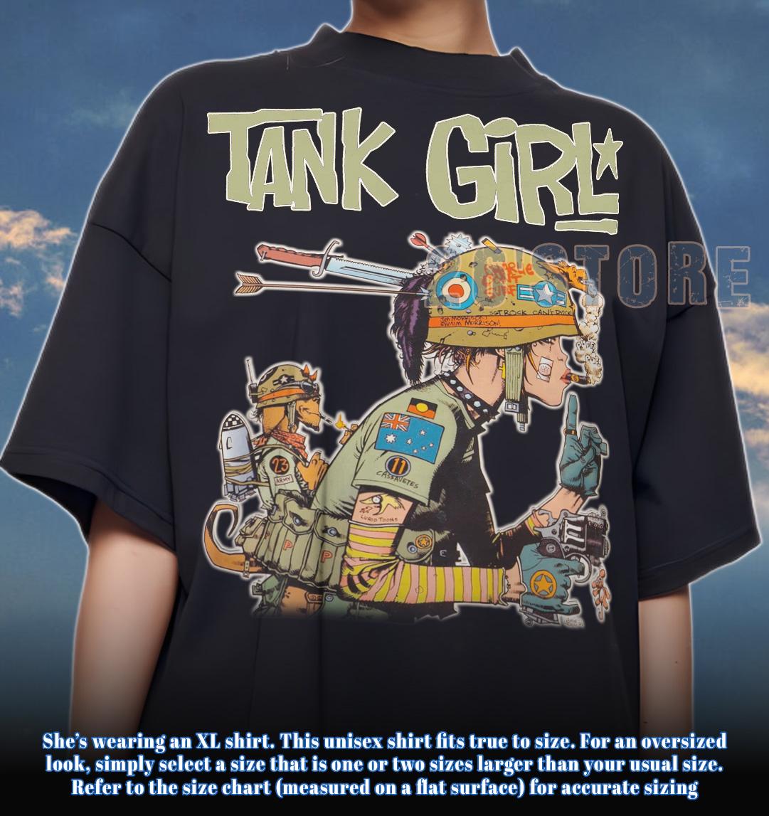 TANK GIRL Shirt, Tank Girl Tshirt, Tank Girl Sweatshirt, Tank Girl
