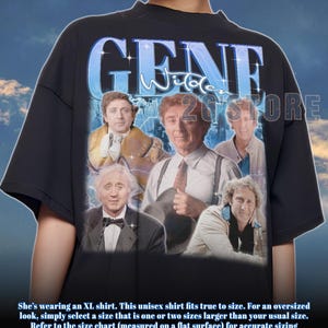 Chemise GENE WILDER, t-shirt Gene Wilder, sweat-shirt Gene Wilder, produits dérivés Gene Wilder, chemise Gene Wilder Lover