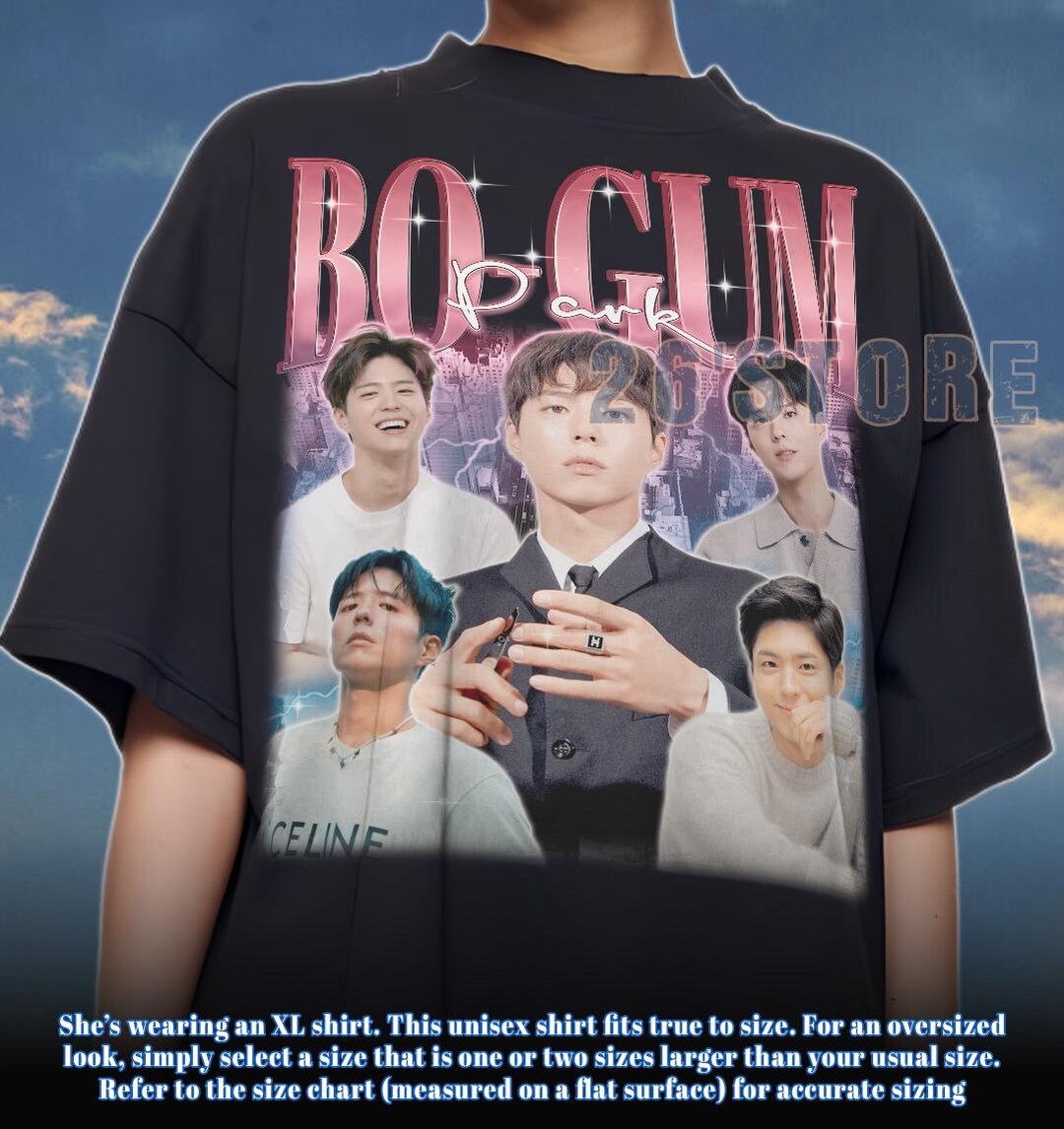 Camiseta de Park Bo-Gum, camiseta de Park Bo-Gum, sudadera de Park