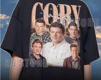 CORY MONTEITH Shirt, Cory Monteith Comfort Colors Shirt, Cory Monteith Sweatshirt, Cory Monteith Merch, Cory Monteith Lover Shirt