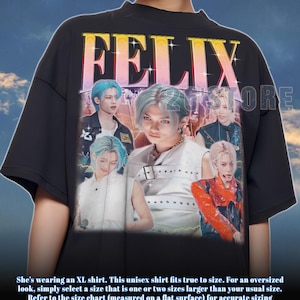 Maglietta FELIX, Maglietta Felix Stray Kids, Felpa Felix, Merchandise Felix, Maglietta Felix Lover, Maglietta Skz