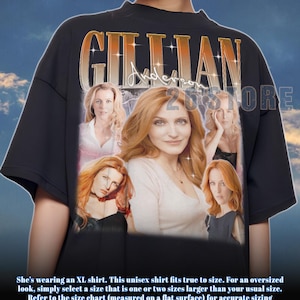 GILLIAN ANDERSON Shirt, Gillian Anderson Tshirt, Gillian Anderson Sweatshirt, Gillian Anderson Merch, Gillian Anderson Lover Shirt