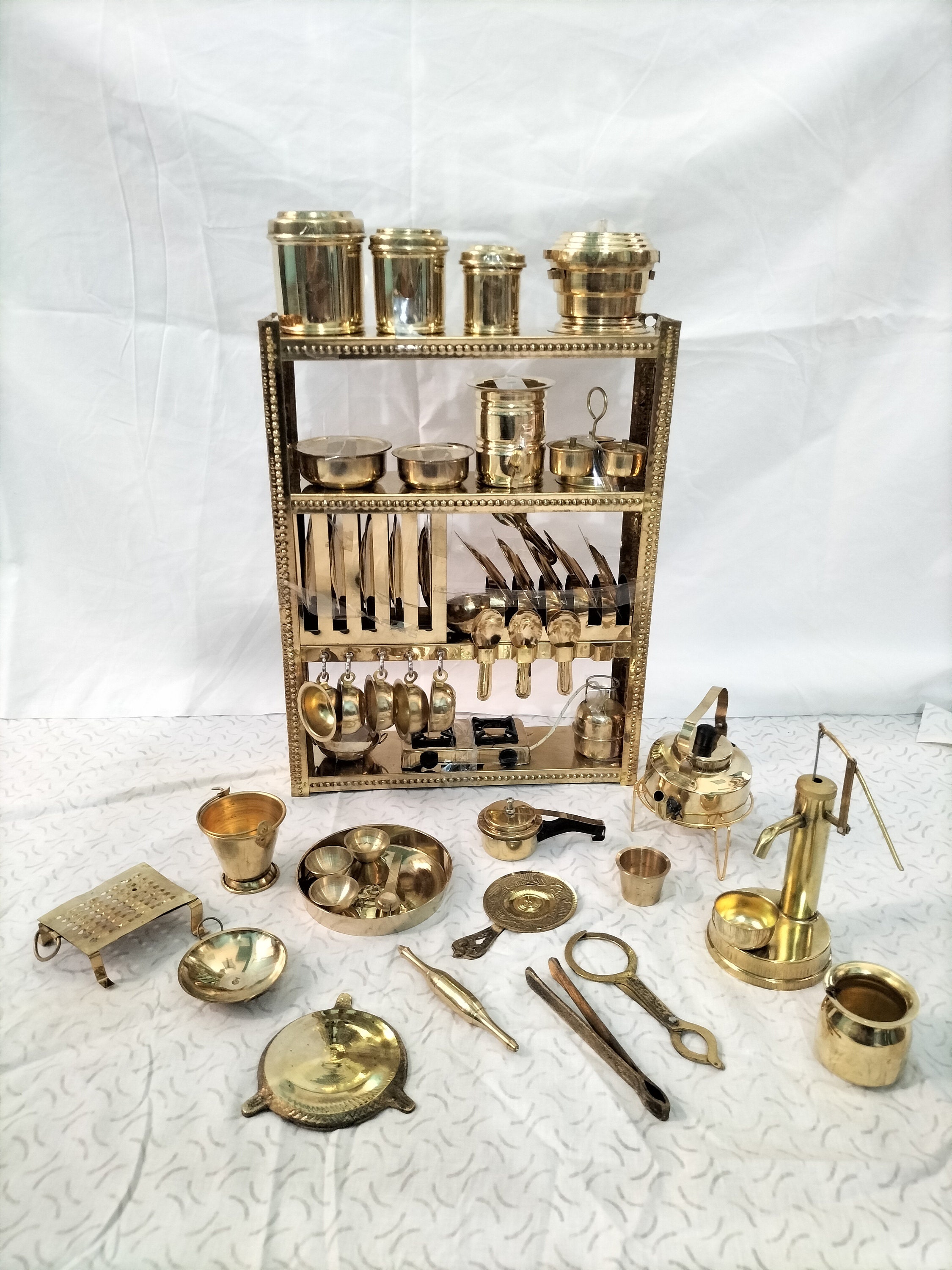 Brass Miniature Kitchen Brass Kitchen Items Online Brass Minitaure