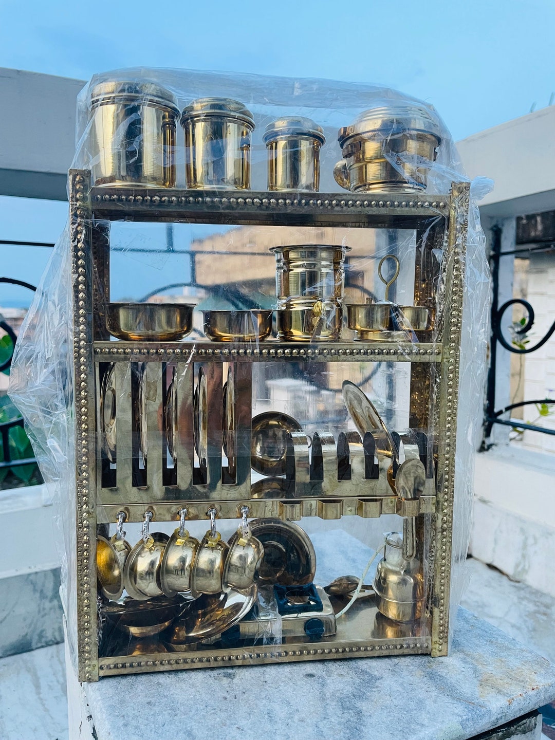 Miniature Kitchen Fully Brass Toys Set of Kids Pack of 56 Etsy