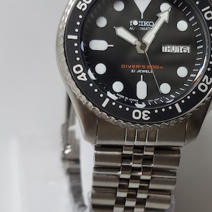 Seiko Black Dial, Affordable Watch, Japanese Watch, Seiko 5 Automatic, Seiko 5 Sports, Gift for Him, Self Winding Watch, Vintage Seiko,