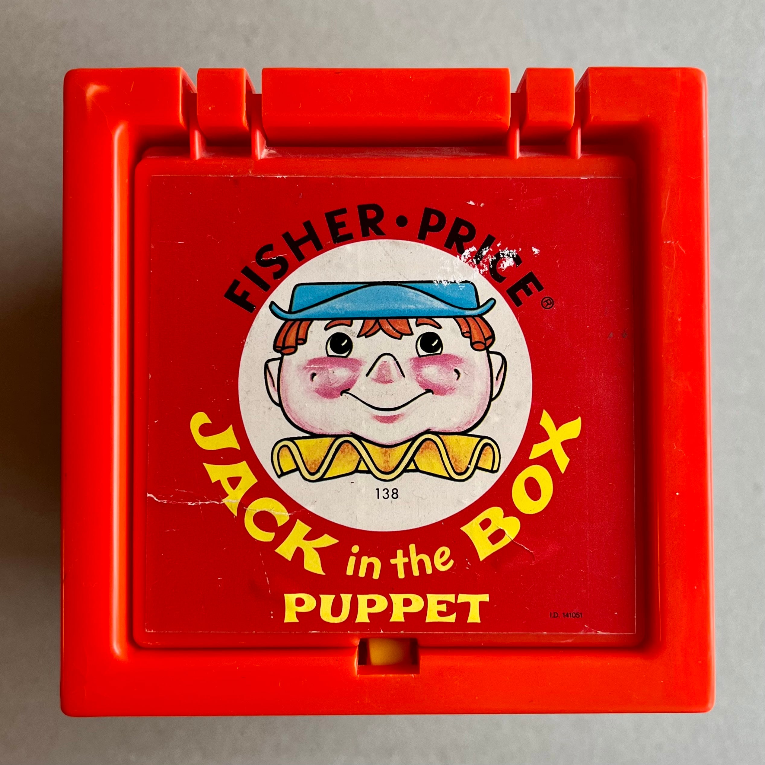 Classic Surprise Fisher Price Jack in the Box Toy Rare Vintage Puppet