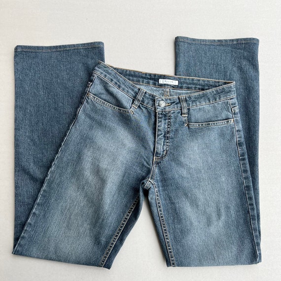 Jean Femme Seven évasé Stretch - Taille 8, Longueur 32 - Occasion Très Bon état - Style Décontracté