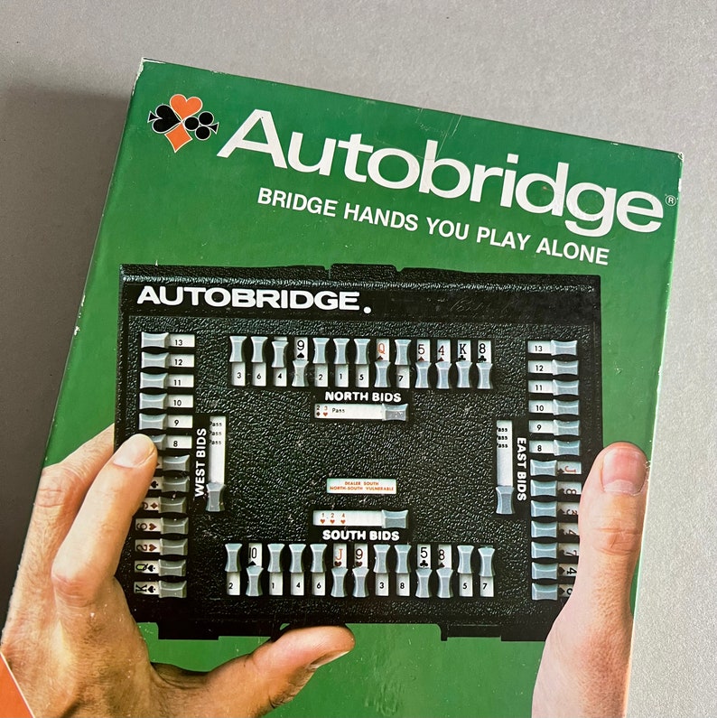 Auto Bridge True Vintage Autobridge Game Machine by Grimaud: Play Your Cards Right ...