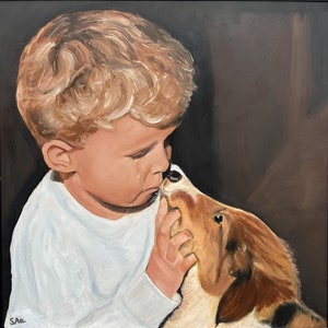 Trasforma le tue vecchie foto in bianco e nero in opere d'arte da parete. Dipinti a olio personalizzati da foto. Ritratti a olio su commissione. Ritratti su ordinazione.